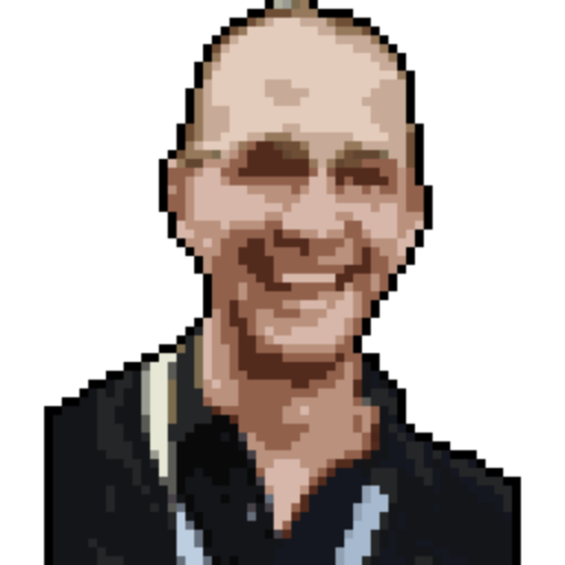 Foto pixelada de Alberto