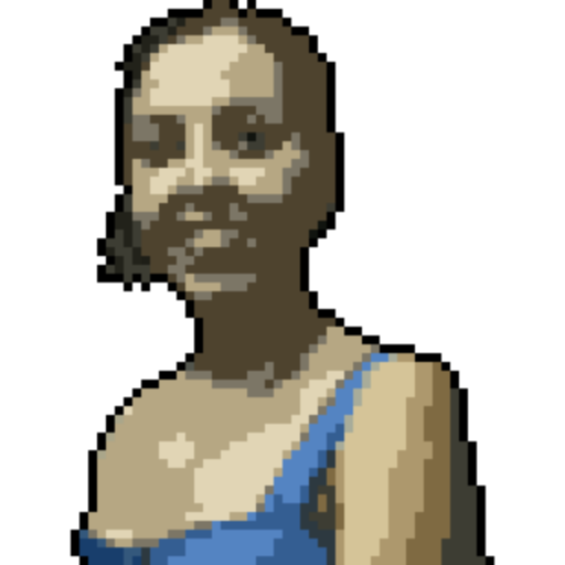 Foto pixelada de Candela